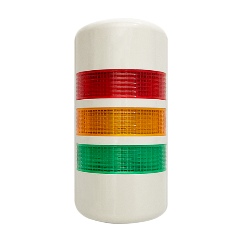 LED 점등/점멸형 반원 벽부형 타워램프, AUS 벽부형 Series, 3단