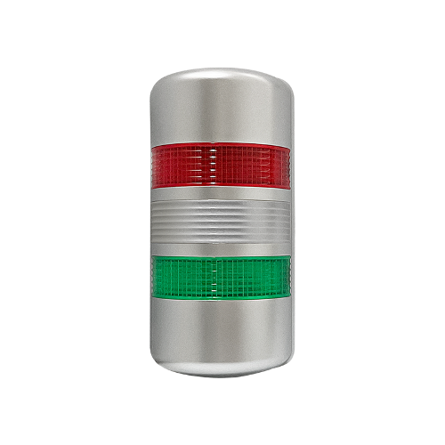 LED 점등/점멸형 반원 벽부형 타워램프, AUS 벽부형 Series, 2단